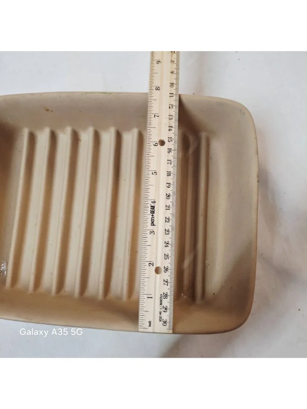 The Pampered Chef Stoneware Rectangle Baking Dish 9